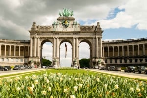 Bruxelas: primeira caminhada pela descoberta e passeio a pé pela leitura