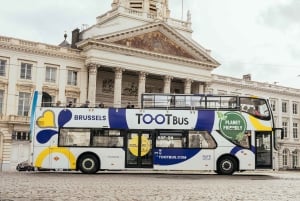 Bruxelles : visite en bus à arrêts multiples et tour de grande roue