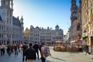 Brussels: Hop-On Hop-Off Bus Tour& Belgian Beer World Museum