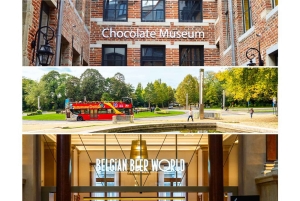 Bilhete MegaCombo de Bruxelas: ônibus hop-on hop-off, Choco-Story e Beer World