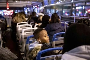 Bruksela: Wycieczka świątecznym autobusem z otwartym dachem