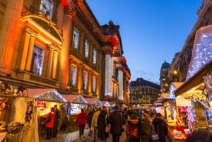 Bryssel: Tootbusstur med julbelysning i öppet tak