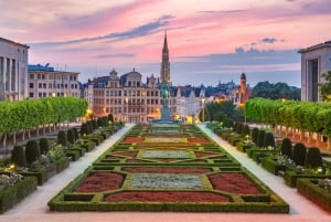 Bruxelles : Jeu d'exploration de la ville et visite guidée