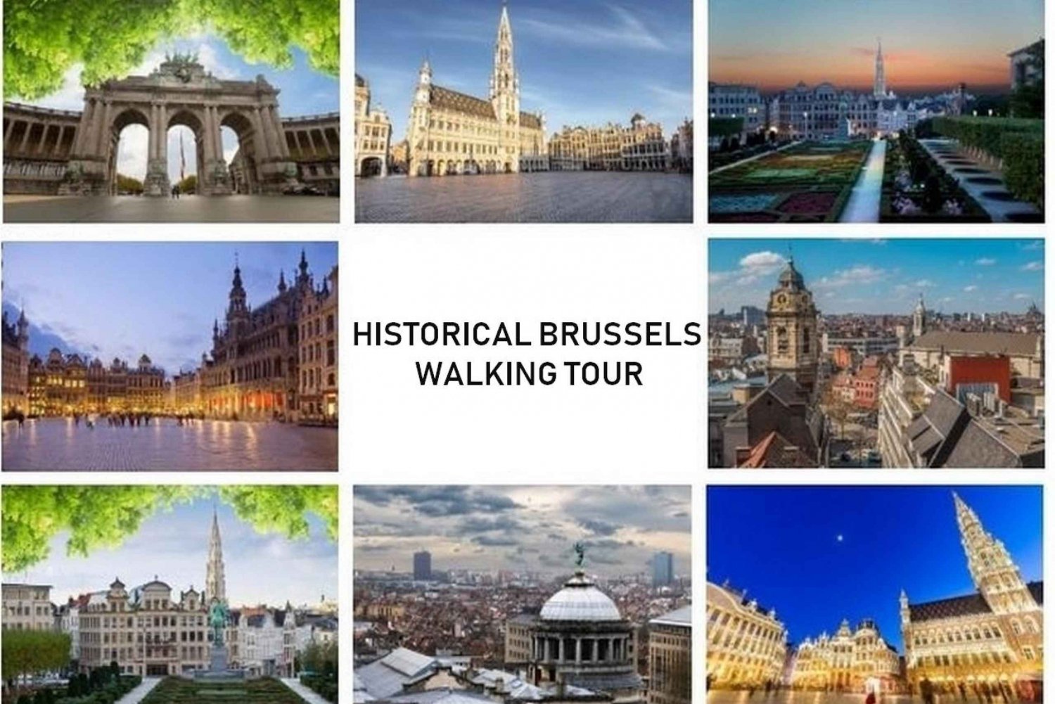 Brussels: Private 4-Hour History Walking Tour