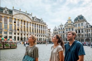 Bruxelles: Tour privato per famiglie. Punti salienti, degustazioni e musei