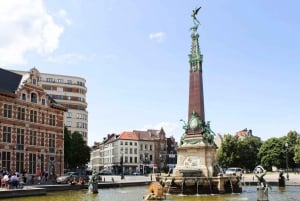 Bryssel: Självguidad interaktiv rundtur på Place Saint Catherine