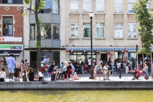 Bryssel: Självguidad interaktiv rundtur på Place Saint Catherine