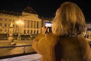Brussel: Sightseeing med solnedgangsbuss