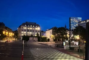 Bruxelles : Visite touristique en bus au coucher du soleil