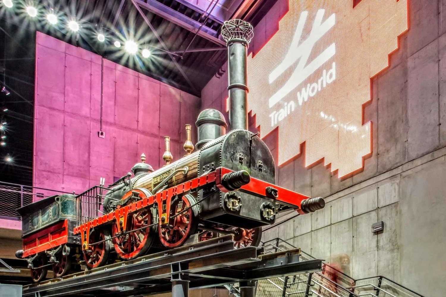 Brussel: ticket Train World Museum