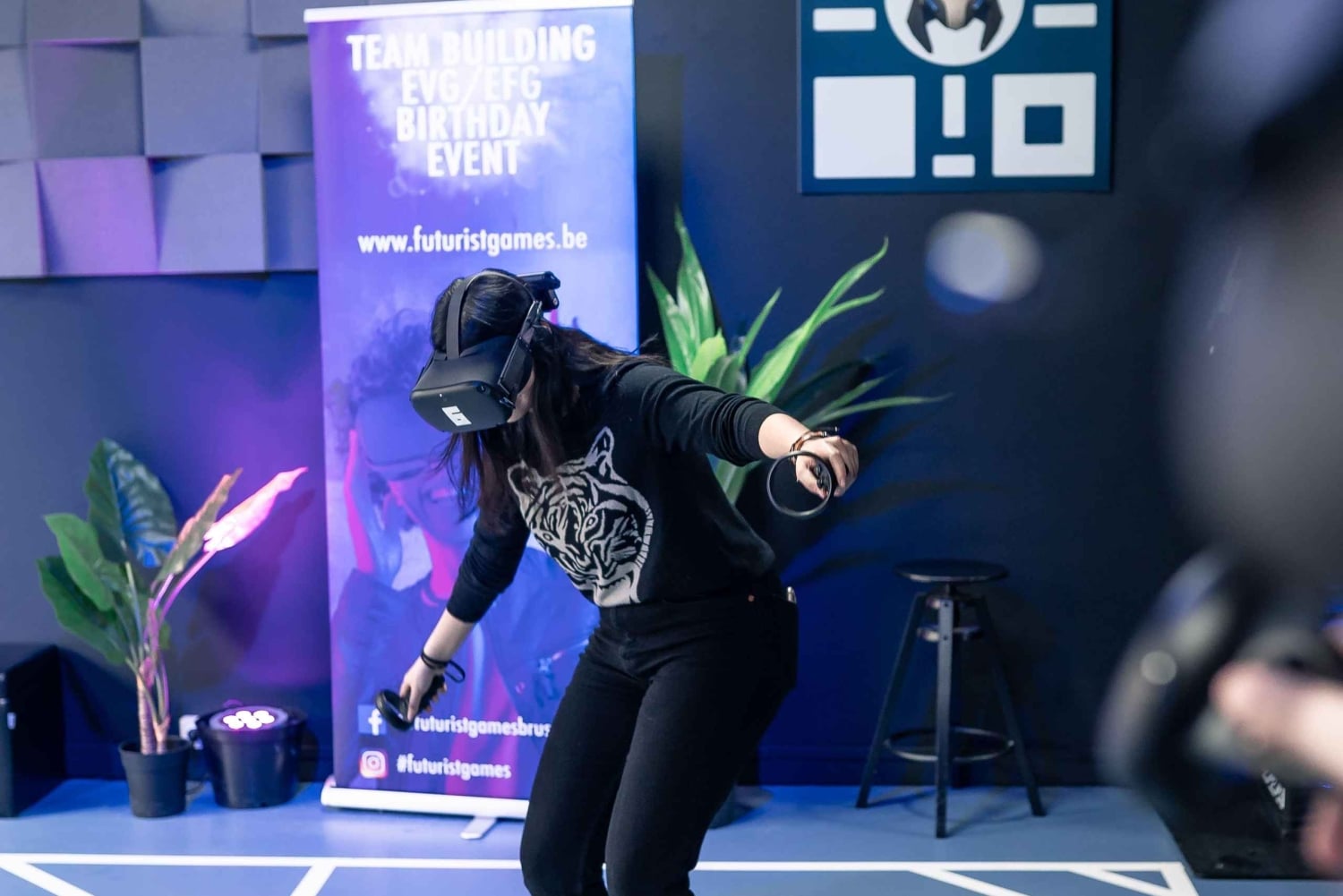 Bryssel: Virtuaalitodellisuuspelaaminen, Arena