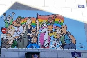 Bruxelles Walking tour Tegneserie