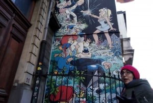 Bruselas: Tour a pie por los murales del cómic.