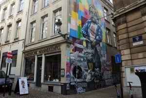 Bruselas: Tour a pie por los murales del cómic.