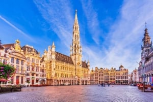 Brussels: Walking Tour with Audio Guide on App