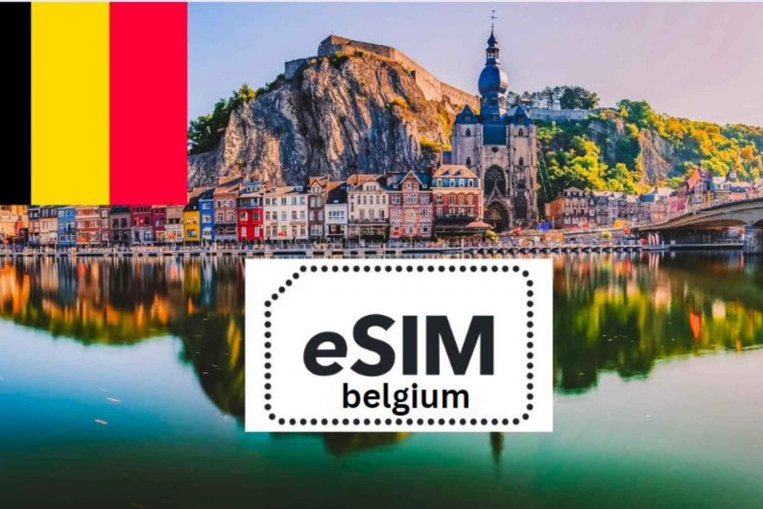 Bélgica eSIM Datos ilimitados