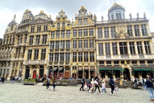 Von Amsterdam aus: Geführte Tagestour nach Brüssel und Brügge