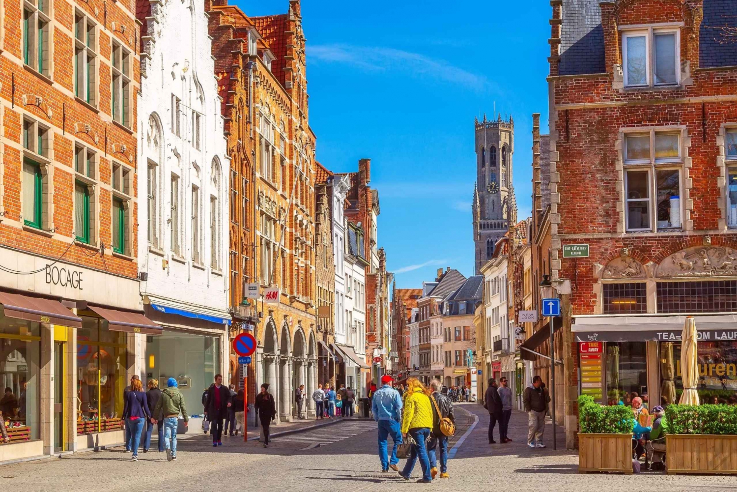 Desde Ámsterdam: Excursión de un día con guía a Bruselas y Brujas