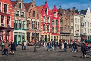 Vanuit Amsterdam: Dagtrip met gids naar Brussel en Brugge