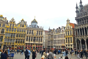 Fra Amsterdam: Dagsomvisning i små grupper til Brussel og Atomium