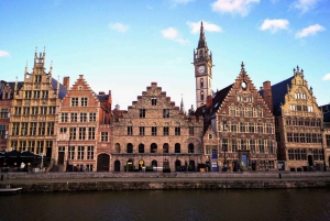 From Brussels: Full-Day Guided Tour of Ghent in Spanish