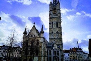 From Brussels: Full-Day Guided Tour of Ghent in Spanish