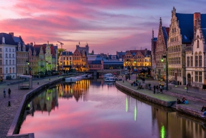 From Brussels: Full-Day Guided Tour of Ghent in Spanish