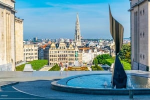 Vanuit Parijs: Dagtrip met gids naar Brussel en Brugge