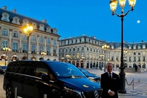 París: Traslado de lujo en Mercedes a Bruselas