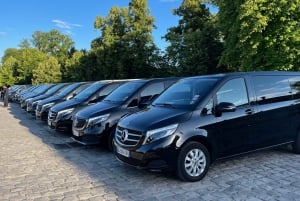 París: Traslado de lujo en Mercedes a Bruselas