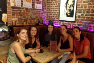 Brysselin oluenmetsästysseikkailu 'HOPPY-TOUR', jossa on 3 maistiaista