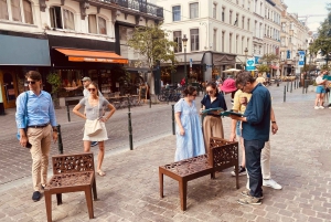 Brysselin oluenmetsästysseikkailu 'HOPPY-TOUR', jossa on 3 maistiaista