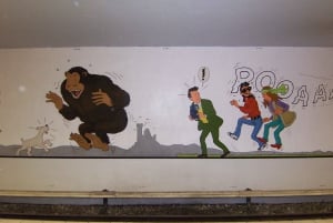 Bruxelles: Tour a piedi su Tintin e l'arte belga