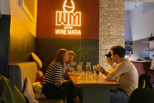 6-Tier Hungarian Wine Tasting at a Cozy Community Table