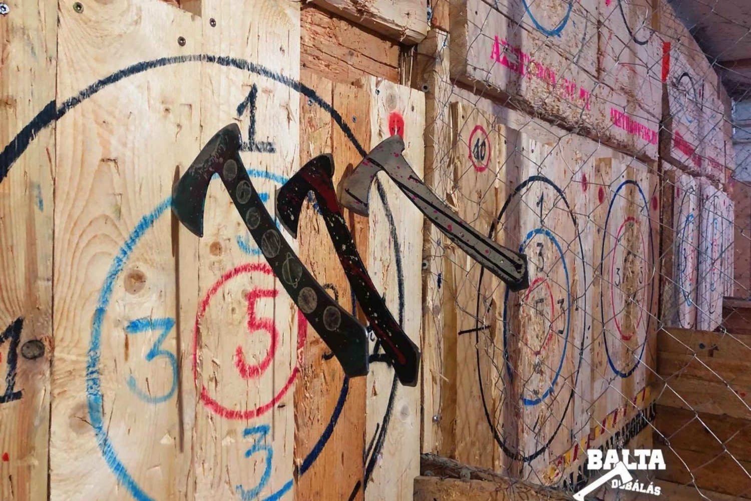 Budapest: Axe Throwing Experience