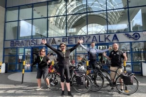 Bratislava-Boedapest Fietsverhuur met Fietsbezorging