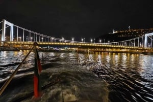 Budapest: Crociera con visita alla città e drink di benvenuto