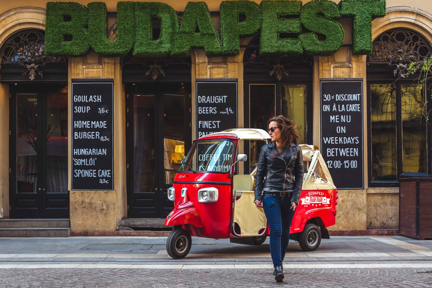 ブダペスト：2時間のプライベート トゥクトゥク ツアー