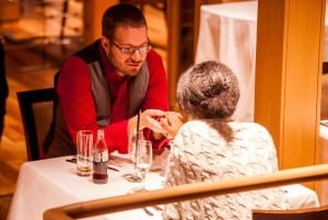 Budapest: 3-retters middag for 2 – stationær bådrestaurant