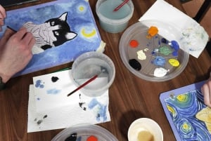 Budapest: Acrylic Painting Workshop in Cat Museum Budapest
