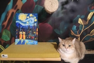 Budapest : Atelier de peinture acrylique au Musée du Chat de Budapest