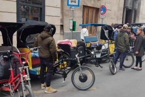 Øl og beats i Budapest: 2-timers rickshaw-tur