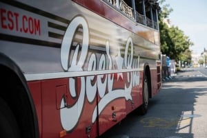 Budapest: Sightseeingtur med ølbuss med ubegrenset øl