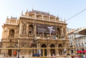 Budapest: Stor buss Hop-On Hop-Off-tur og Donau-cruise
