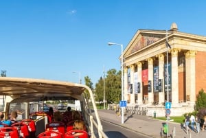 Budapest: Stor buss Hop-On Hop-Off-tur og Donau-cruise