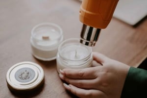 Budapest: Masterclass i ljustillverkning med 5 ljus att tillverka