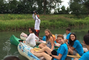 Budapest: Canoeing tour on the Danube with hot Sauna after