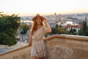 Budapest: Fotoshooting am Burghügel mit privater Fotografin