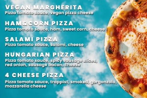 Budapest: crucero en catamarán con pizza