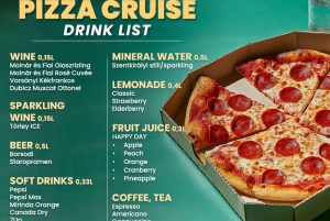 Budapest: crucero en catamarán con pizza